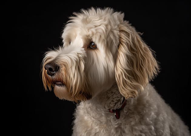 Pet Portrait of a Labradoodle image 01