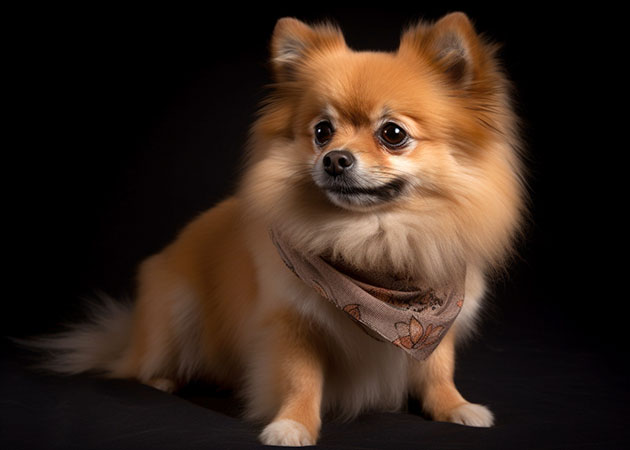 Pet Portrait of a Pomeranian image 03